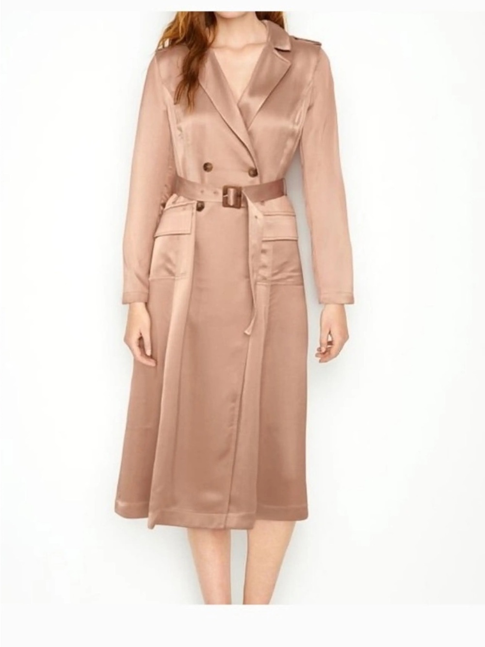 Satin Victoria’s Secret limited trench coat